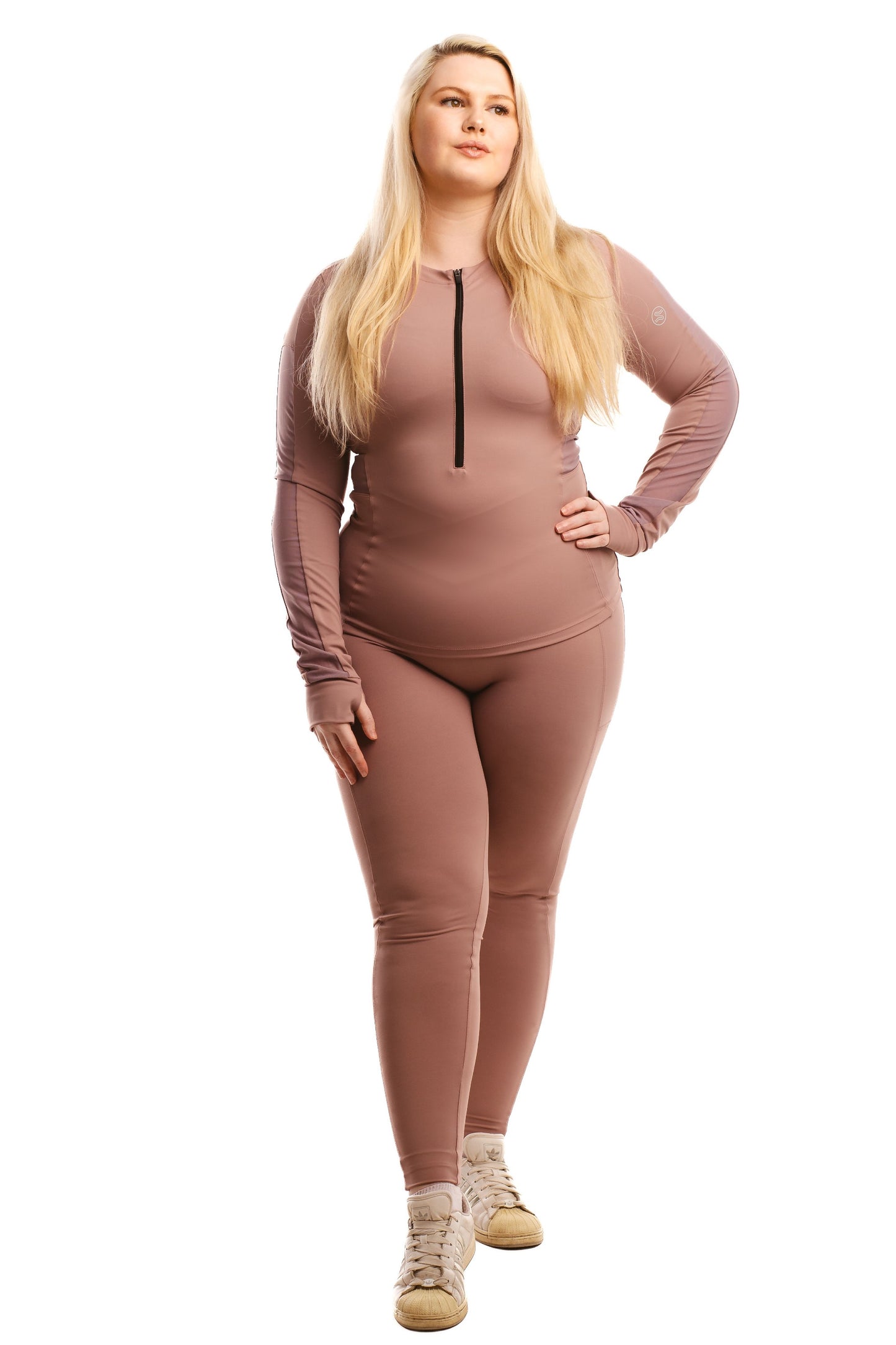 MAYA POCKET LEGGINGS - MAUVE