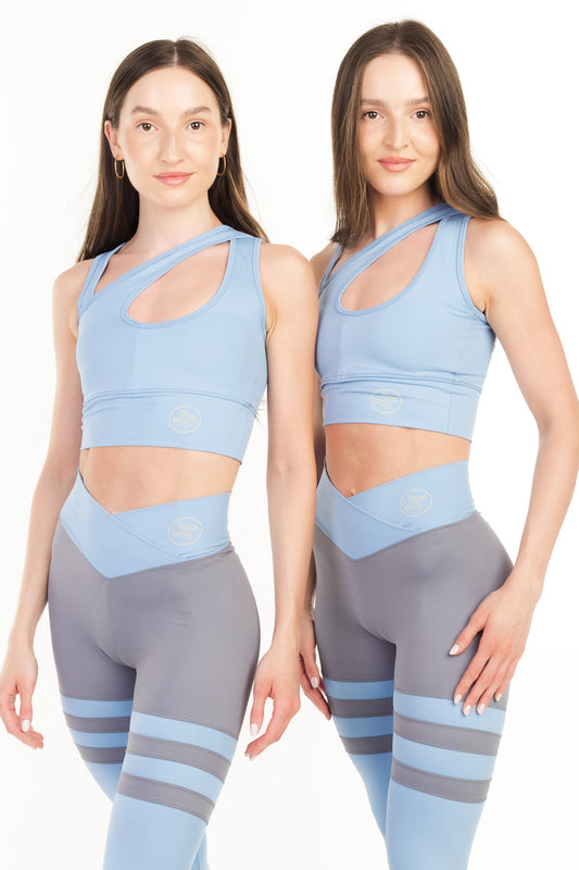 SICILY SPORTS BRA - BLUE